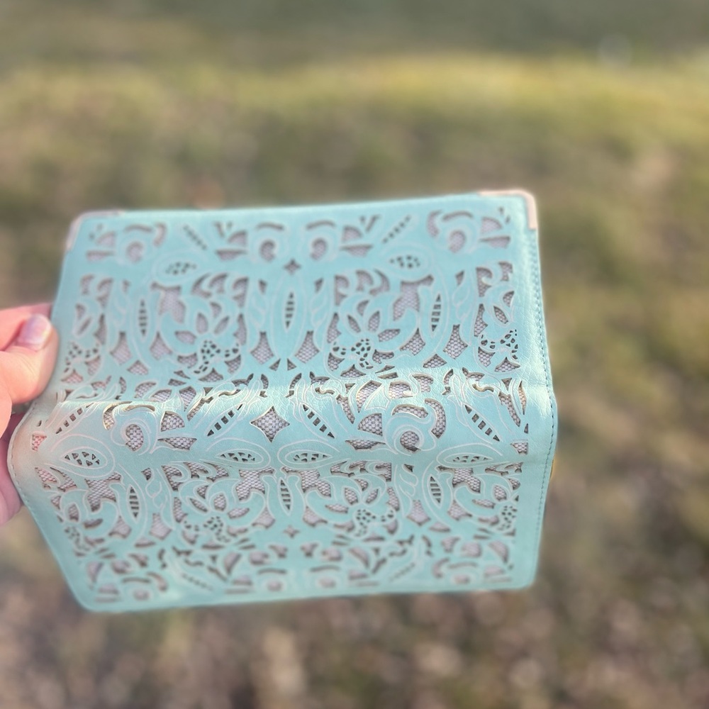 Aldo Mint Lace Wallet